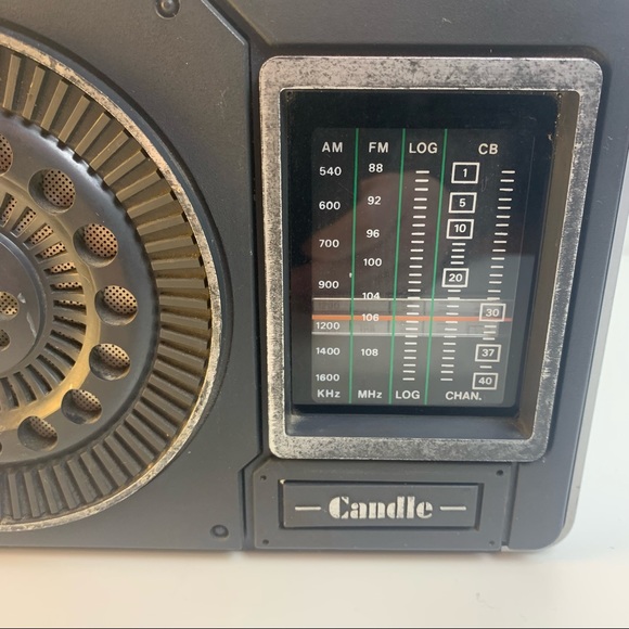 Rare Vintage Jil Candle AM/FM transistor radio model no. LT- 529. WORKS - Picture 2 of 10